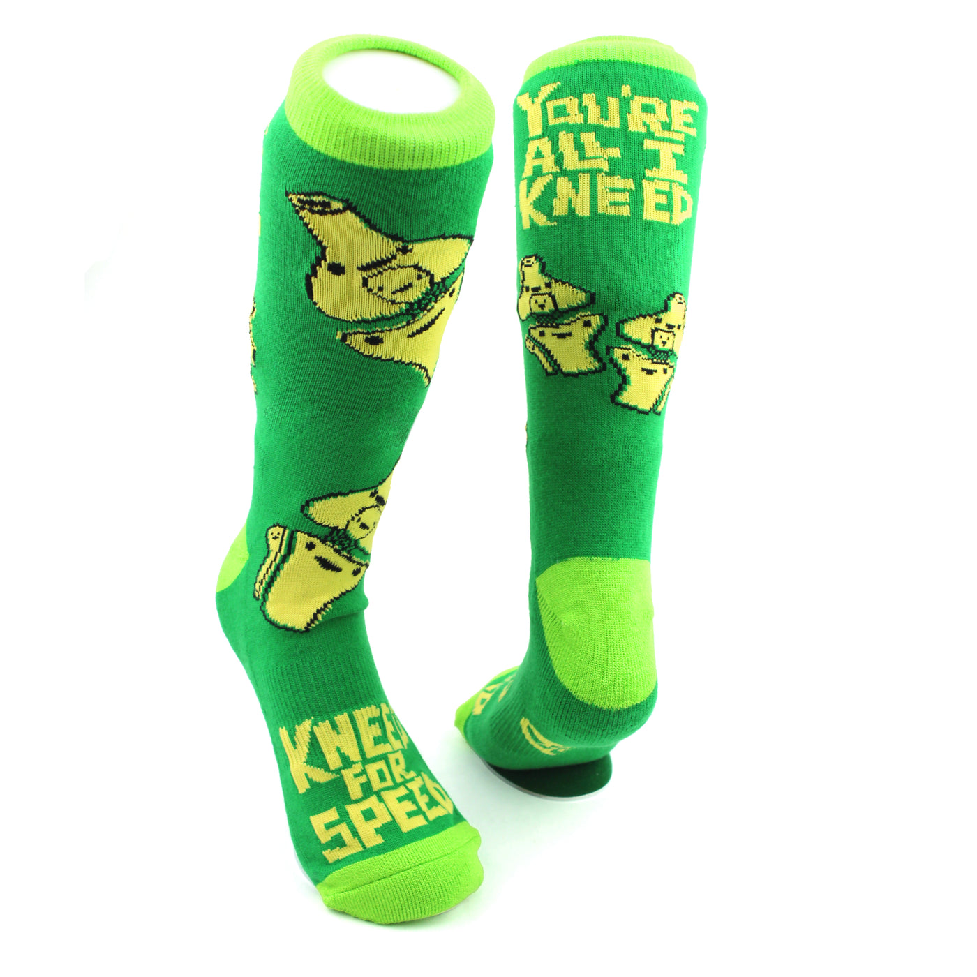 Knee Socks - Kneed for Speed Knee Replacement ACL Surgery Gift - I Heart Guts