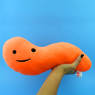 Appendix Plush - Feel It In Your Gut - Plush Organ Stuffed Toy Pillow - I Heart Guts