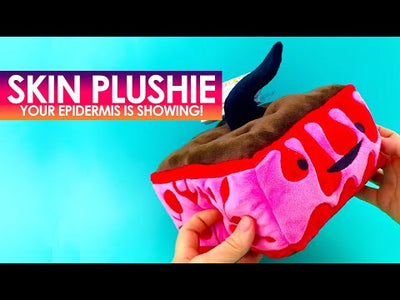 Skin Plush - In The Flesh - More Melanin - Plush Organ Stuffed Toy Pillow