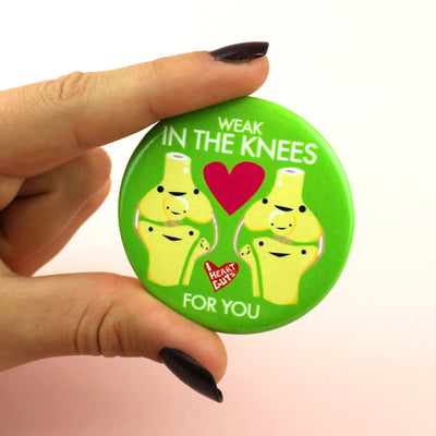 Weak in the Knees For You - Knee Joint Magnet - I Heart Guts