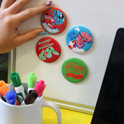 Cute Anatomy Magnets