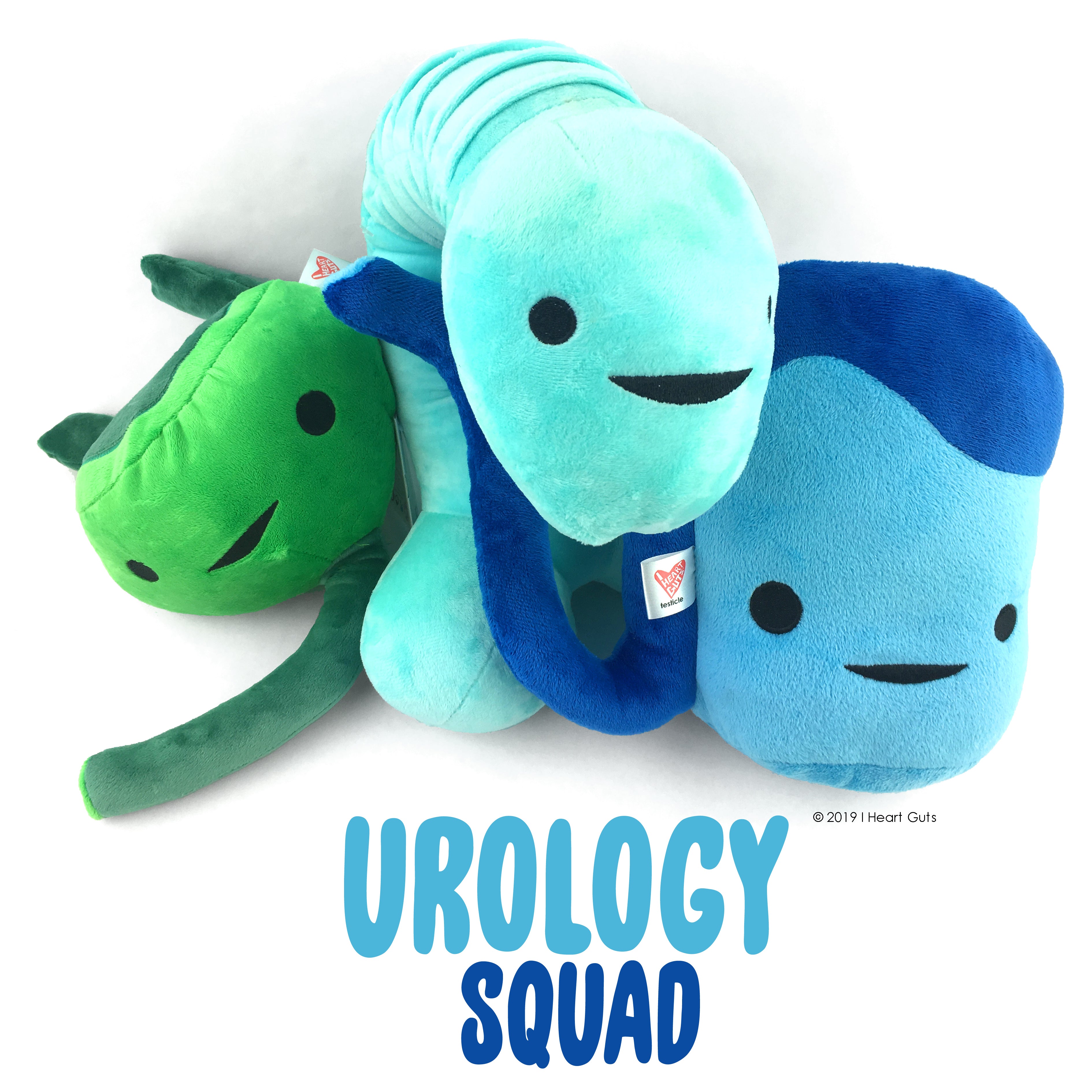 Urology Gifts, Plushies & Urologist Lapel Pins | I Heart Guts Plush Organs