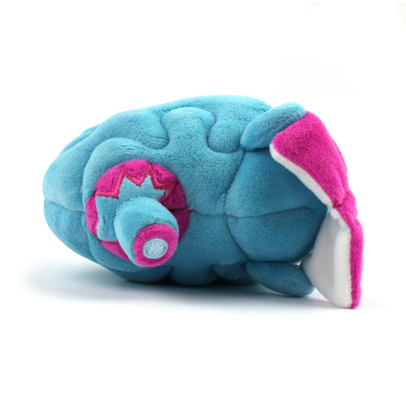 Brain Mini Bag Charm - Cute Brain 5" Plushie Keychain for Studying, Mental Health, Neuroscience