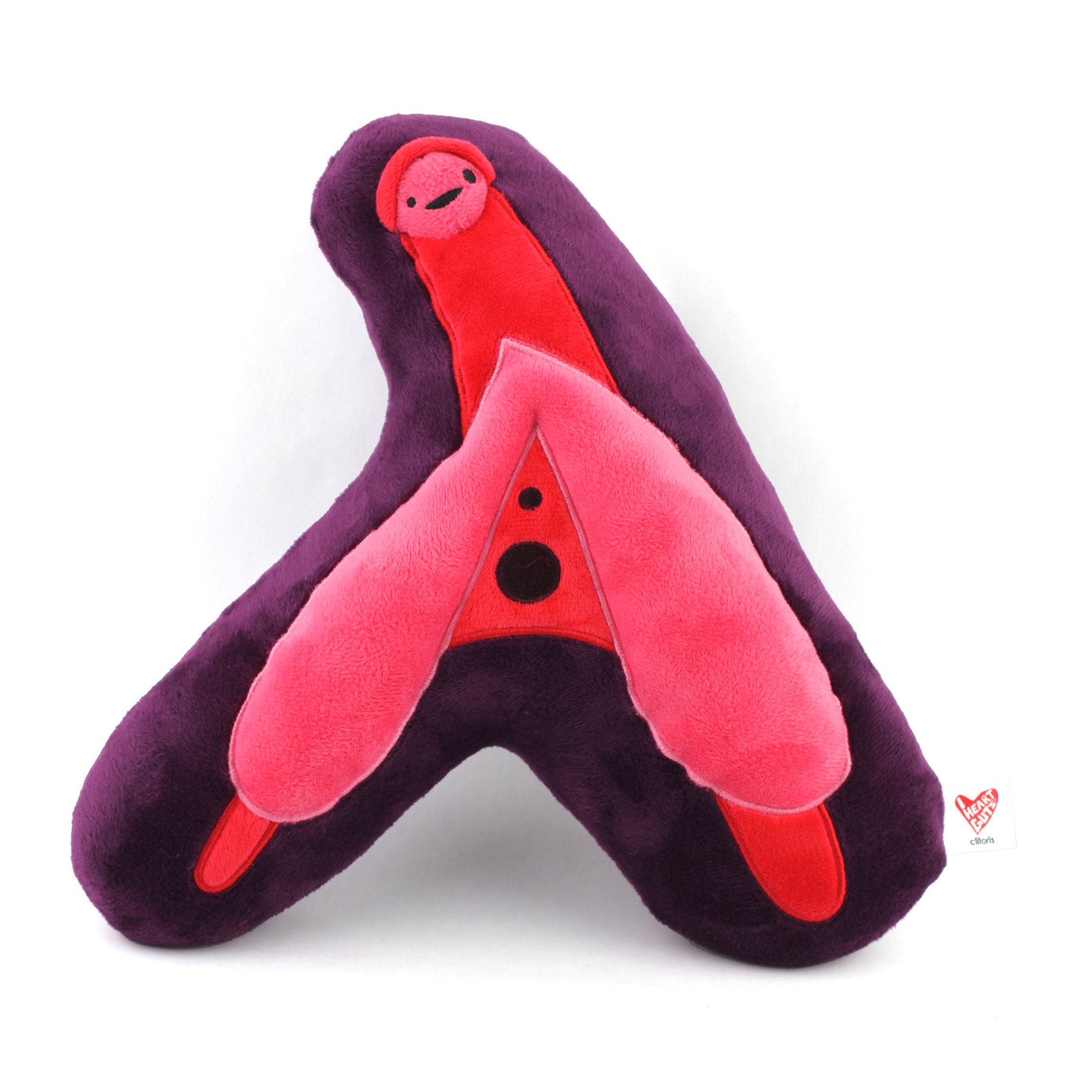 Clitoris Plush Toy - Enjoy Your Clitoris Organ Plush Stuffed Animal Pillow