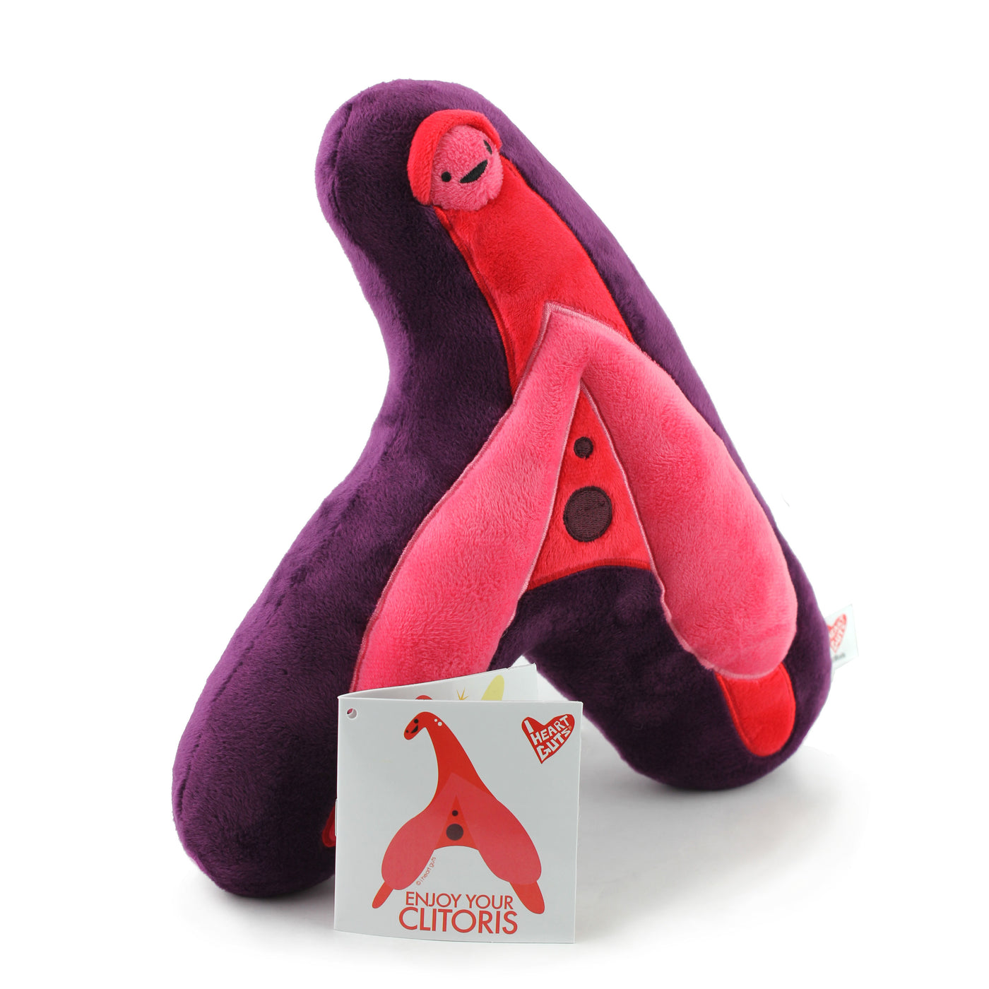 Clitoris Plushie - Enjoy Your Clitoris Organ Plush Stuffed Animal Pillow