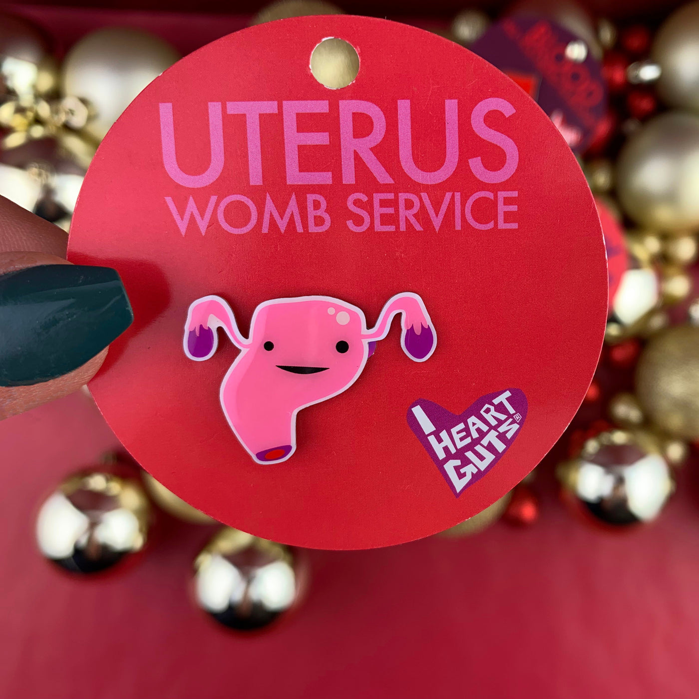Uterus Lapel Pin - Womb Service!