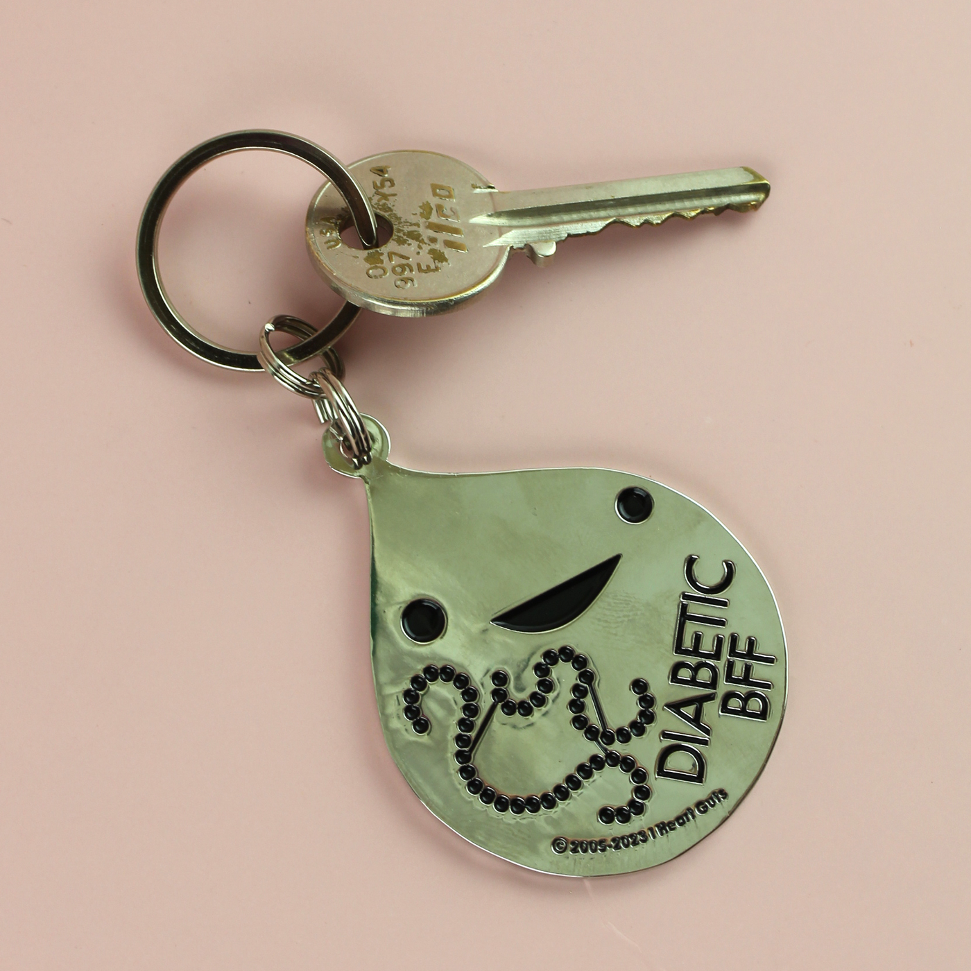 Diabetic Character Keychain - T1D For The Win