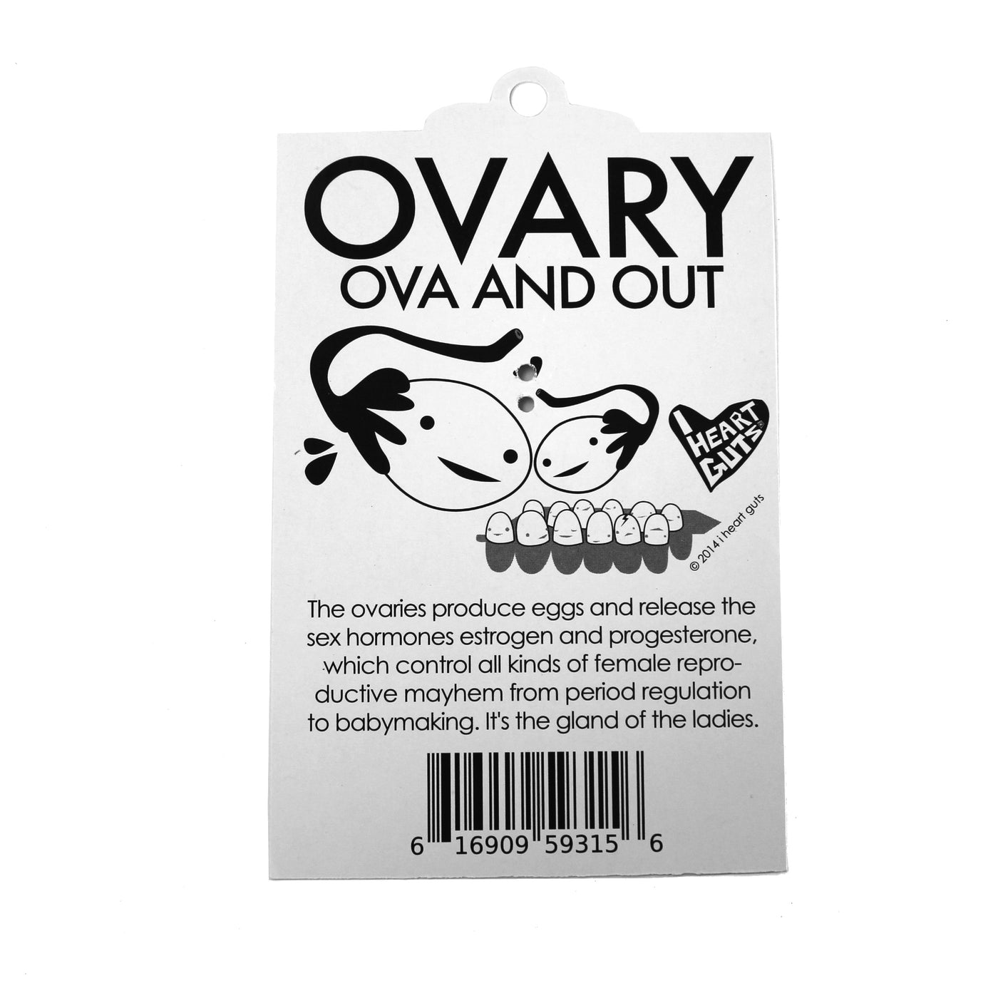 Ovary Keychain - Ova Achiever