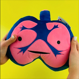 Lungs Plush - I Lung You - Plush Organ Stuffed Toy Pillow - I Heart Guts