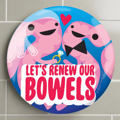 Let's Renew our Bowels | Cute Colon Magnet