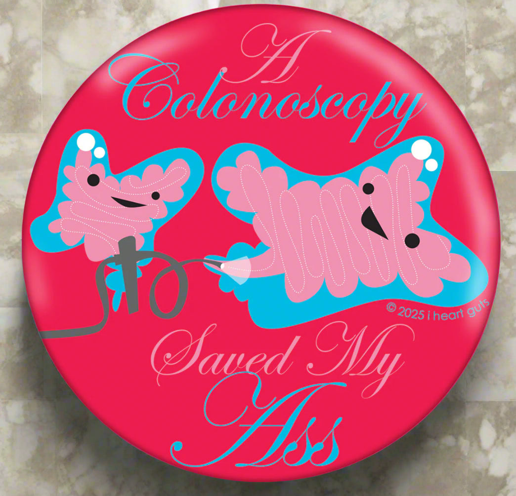 Colonoscopy Saved My Ass Magnet | Funny Cute Bowel Surgery, Colon Cancer Humor Gift
