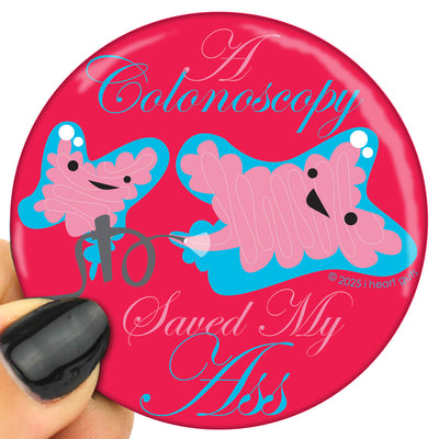 Colonoscopy Saved My Ass Magnet | Funny Cute Bowel Surgery, Colon Cancer Humor Gift