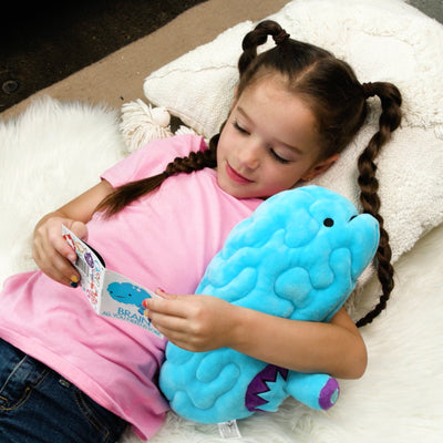 Brain Plush - All You Need Is Lobe - Plush Organ Stuffed Toy Pillow