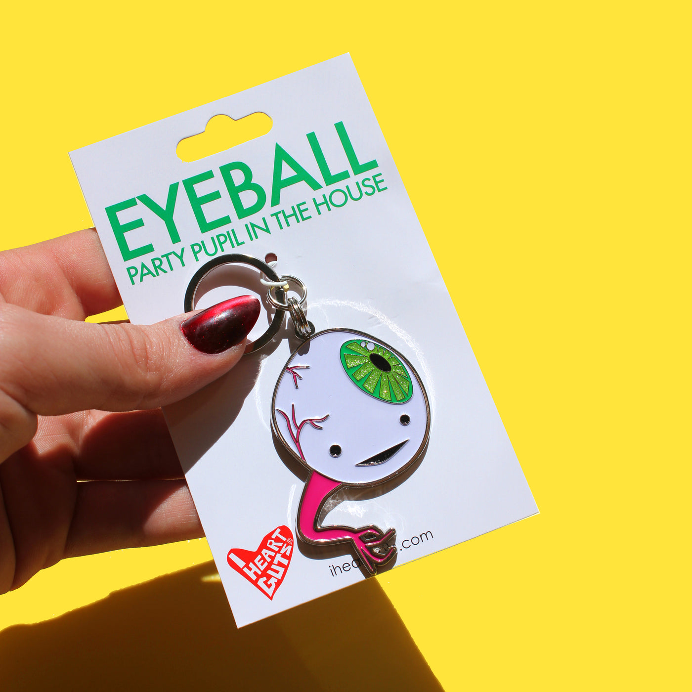 Eyeball Keychain - Party Pupil in the House