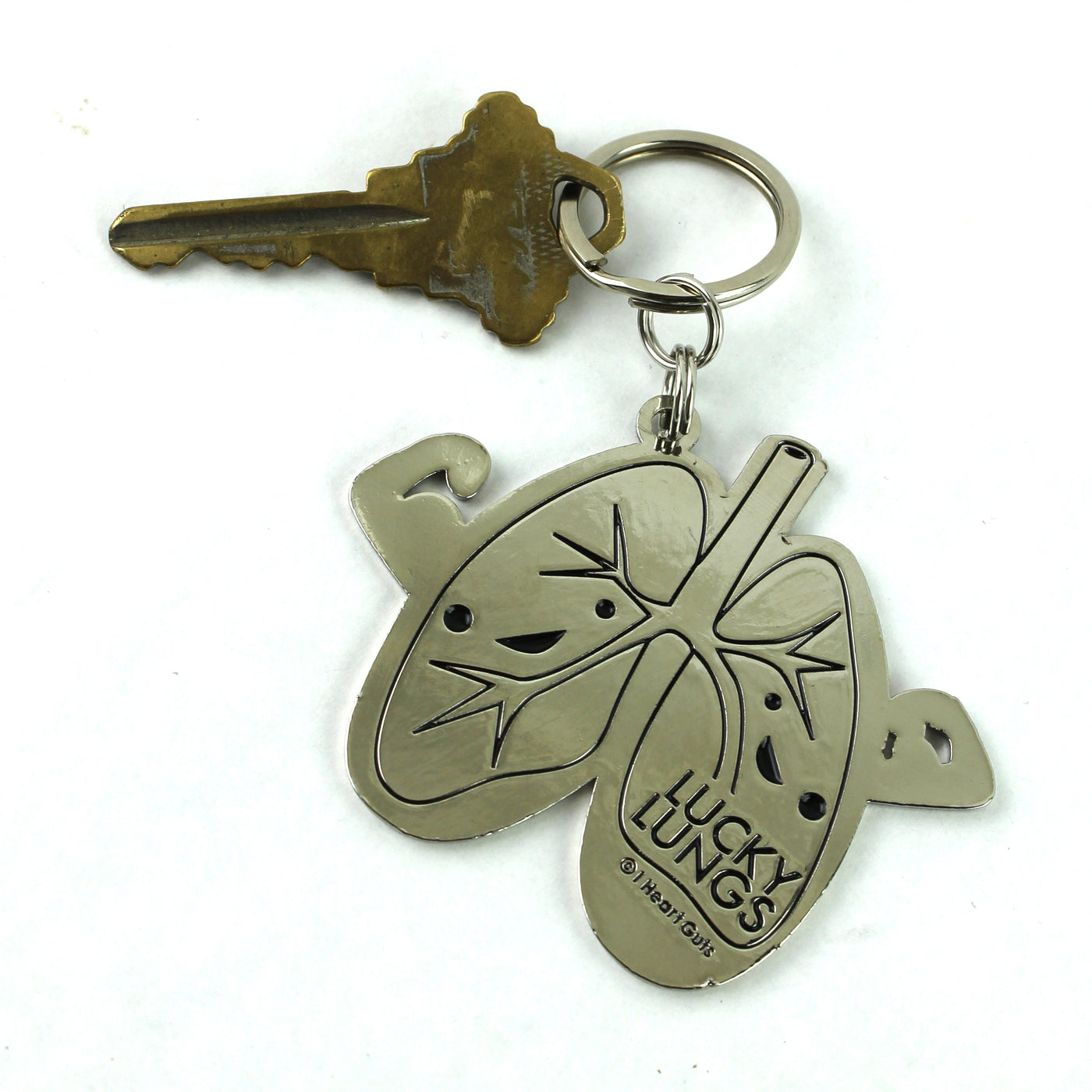 Lungs Keychain - My Lung Life is Crazy