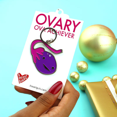 Ovary Keychain - Ova Achiever