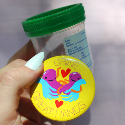 Urine Great Hands Kidneys Magnet | Kidney Donor Transplant Surgery Gift, Cute Organ Donor Awareness - I Heart Guts