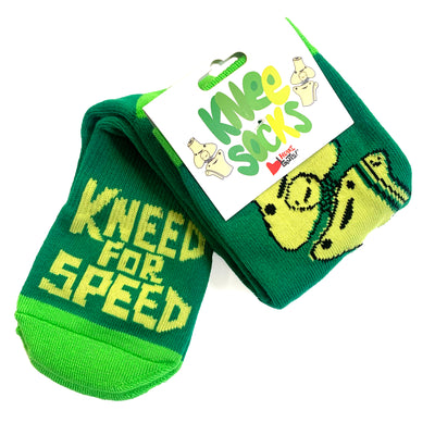 Knee Socks - Kneed for Speed Knee Replacement Torn ACL Surgery Gift - I Heart Guts