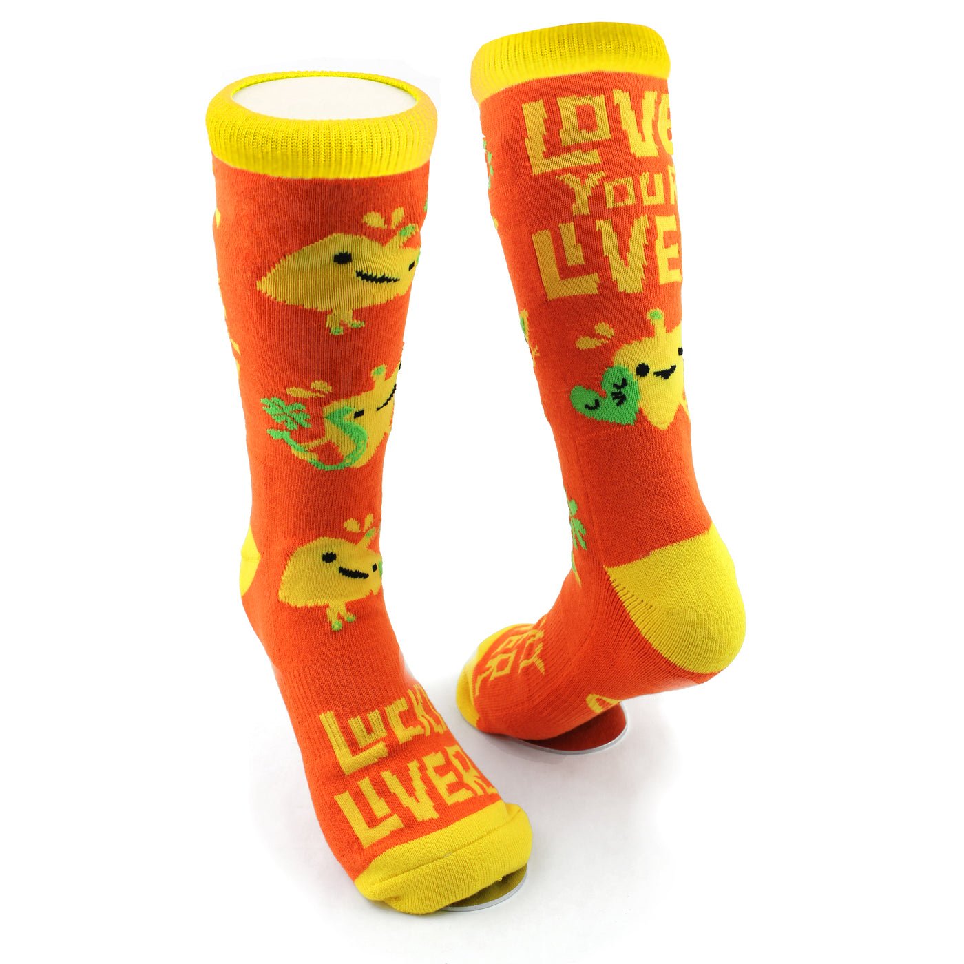 Liver Socks - Love Your Liver Sock Surgery Gift, Transplant Donor Gift