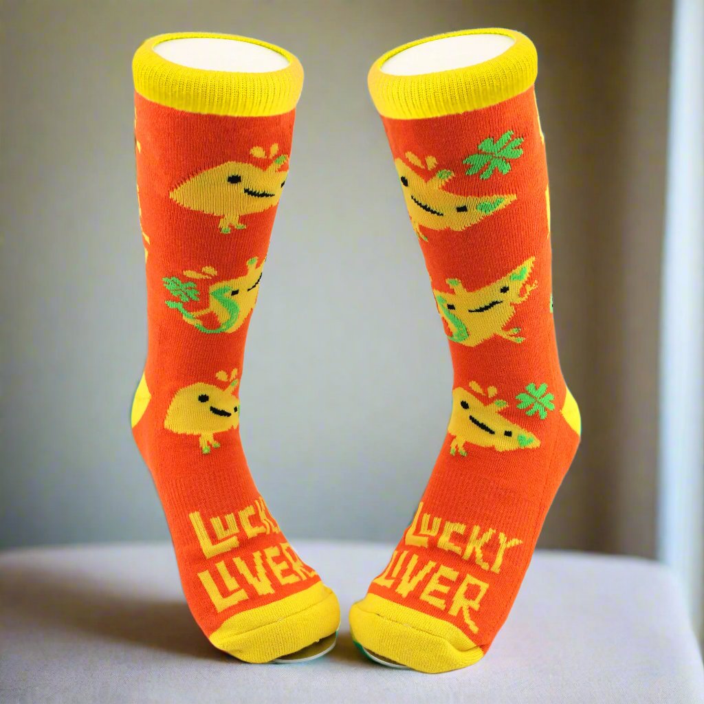 Liver Socks - Love Your Liver Sock Surgery Gift, Transplant Donor Gift