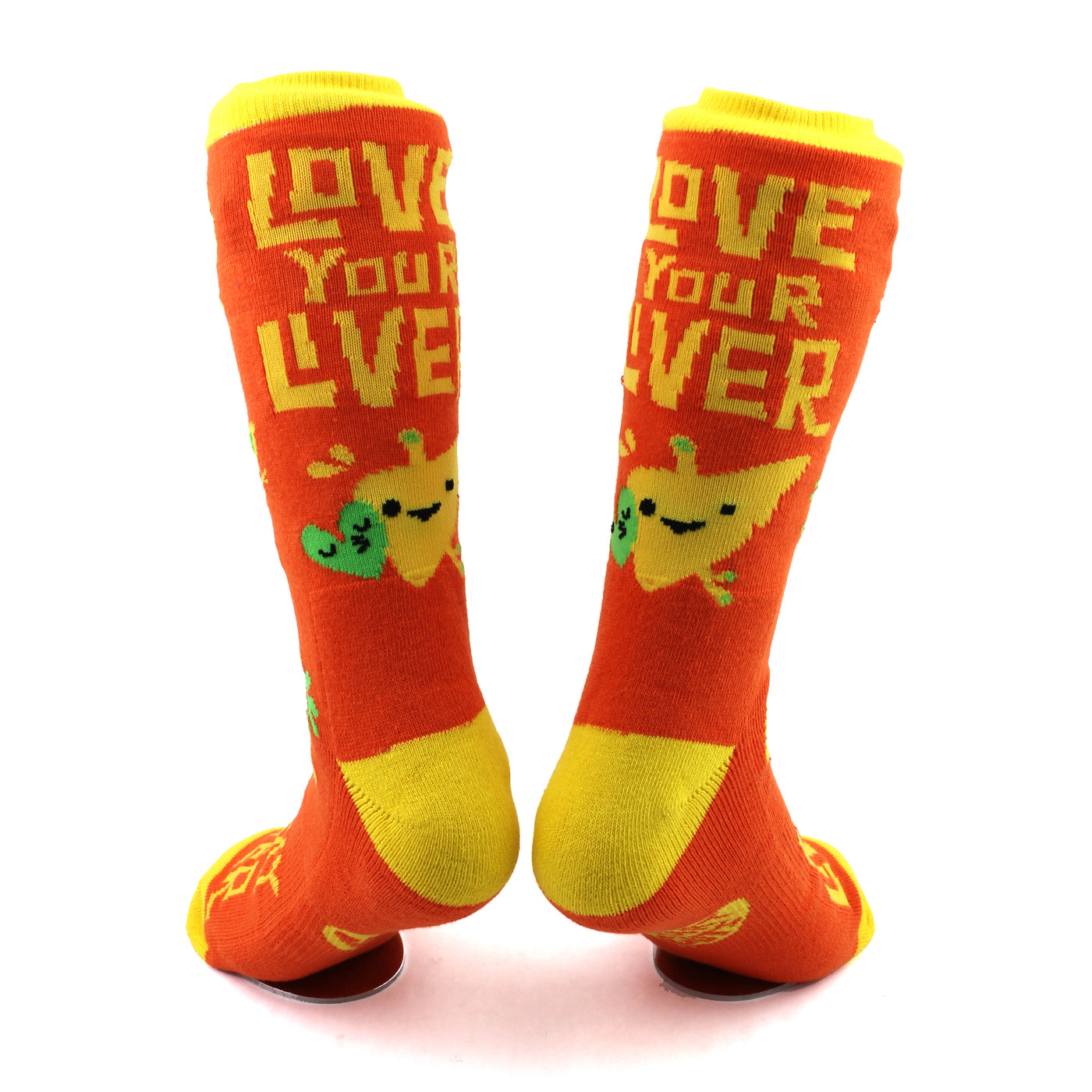 Liver Socks - Love Your Liver Sock Surgery Gift, Transplant Donor Gift