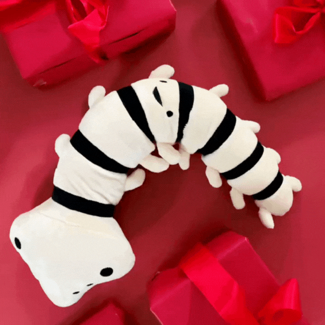 Spine Plushie - Got Your Back - Flexible Spinal Column Pillow