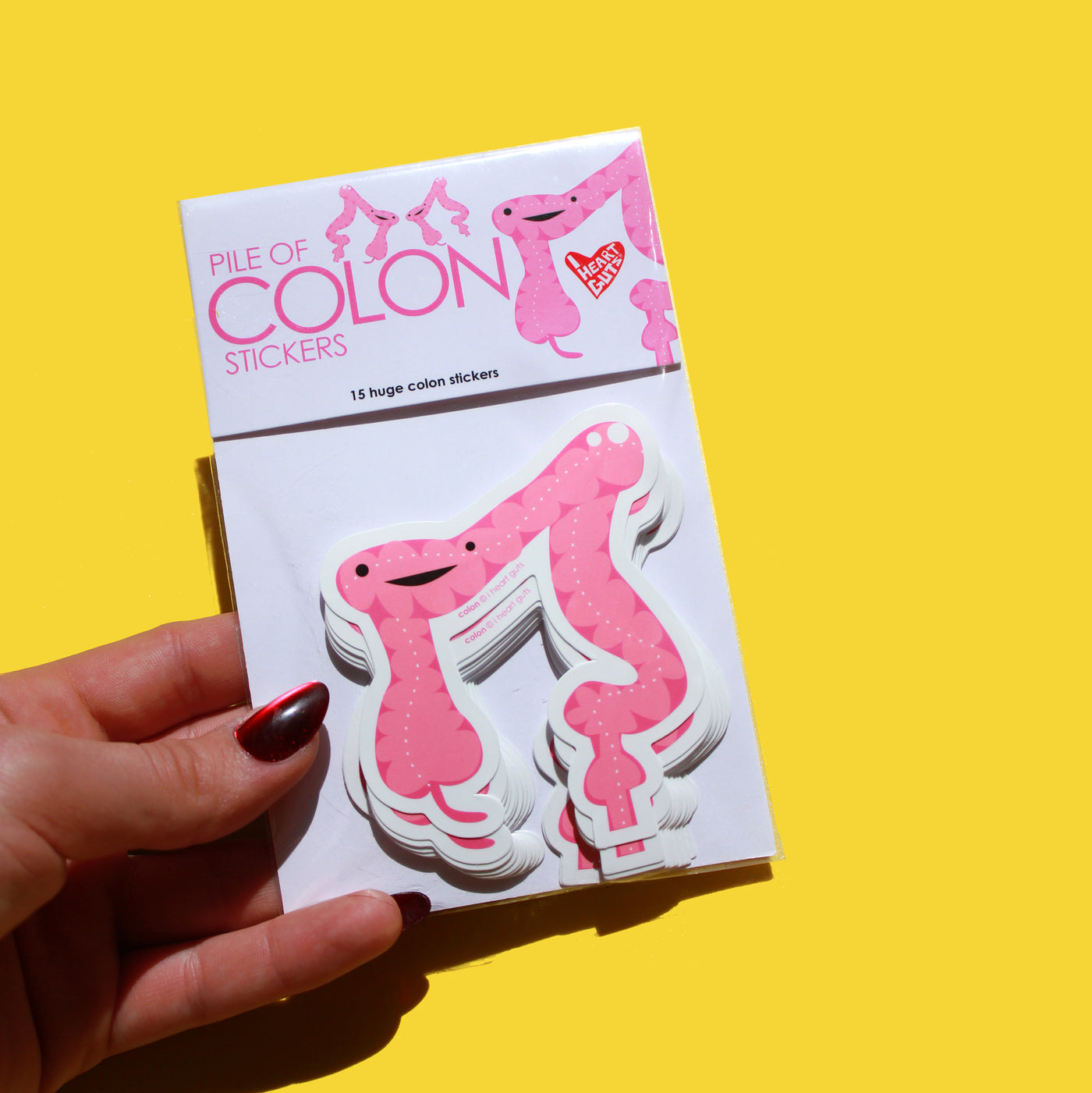 Pile of Colon Stickers - 15 Colon Stickers