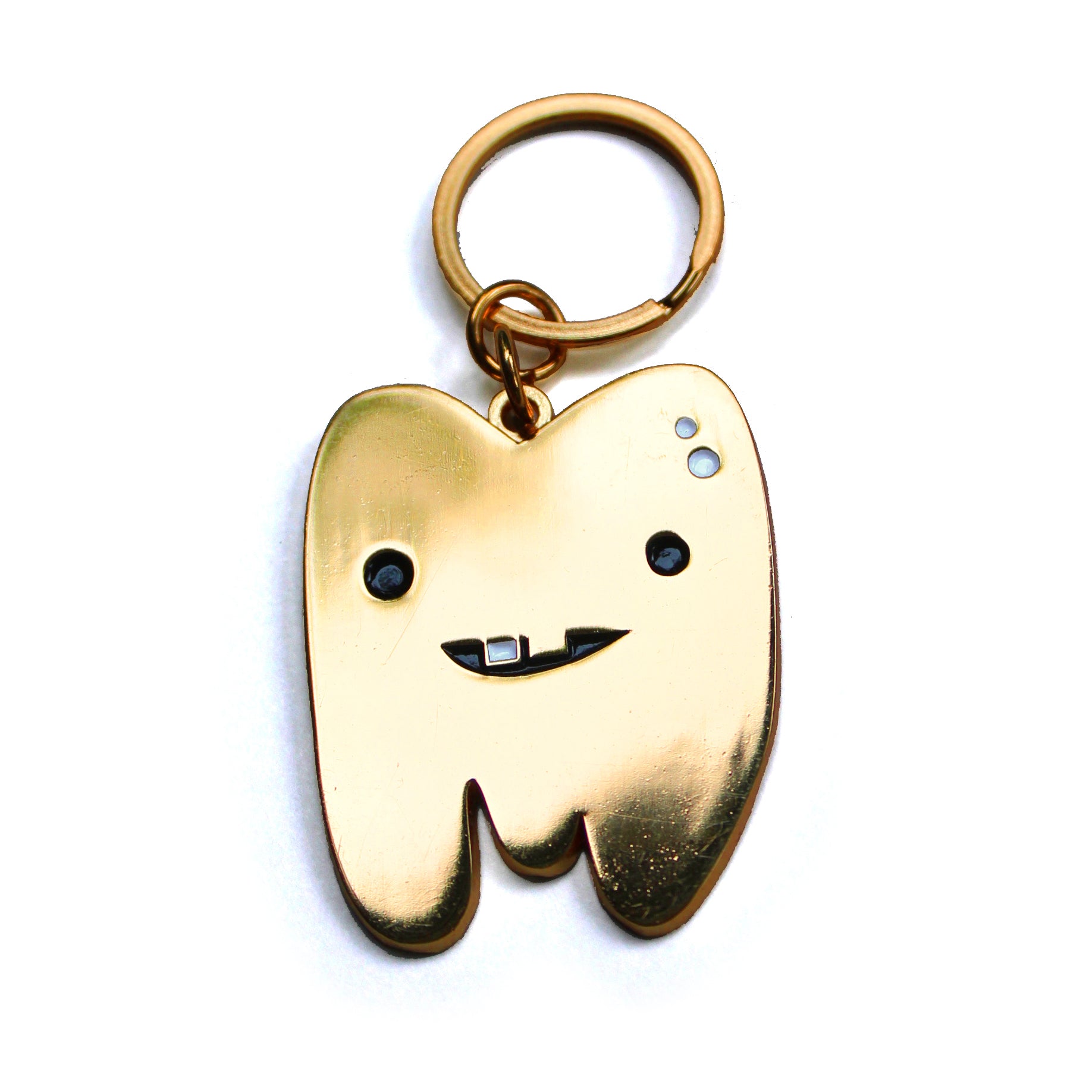 Gold Tooth Keychain - Can You Handle the Tooth? | I Heart Guts Plush Organs
