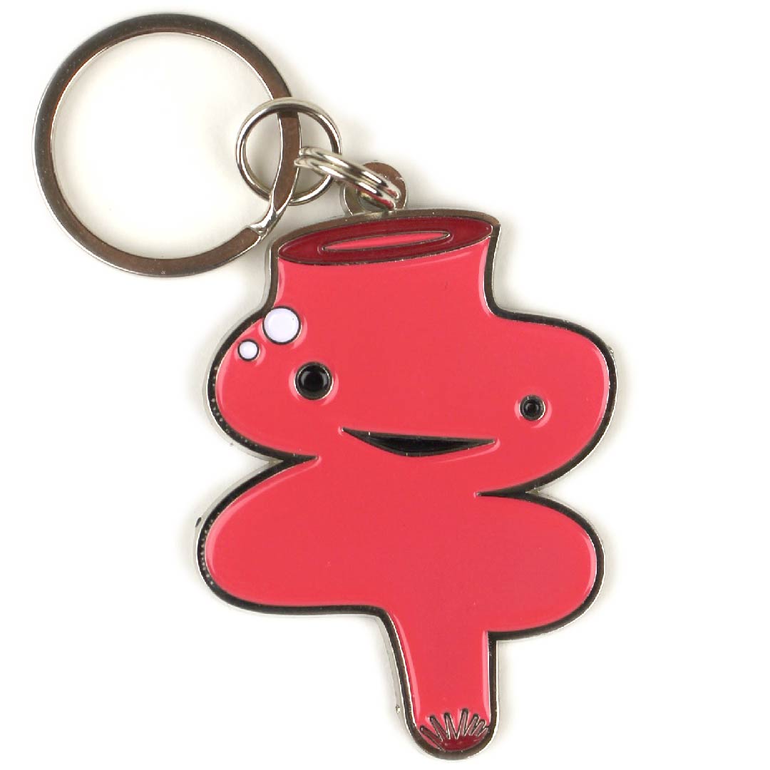 Rectum Keychain - Funny Rectal Surgery Keychain - Cute Colorectal Awareness Keychains