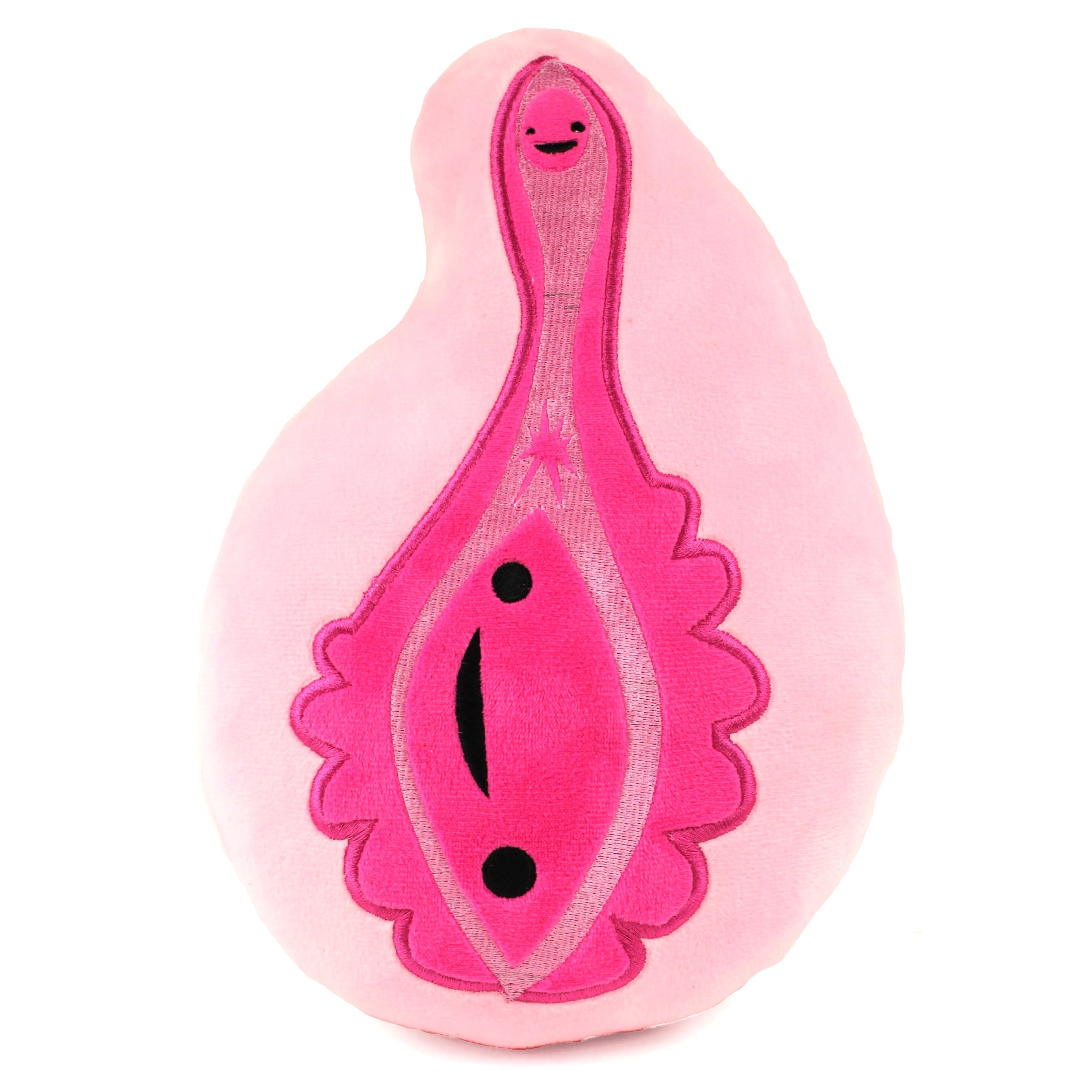 Vagina+Vulva Plush Zip Pouch - Hooray For The Va-Jay-Jay Plushie | I Heart  Guts Plush Organs