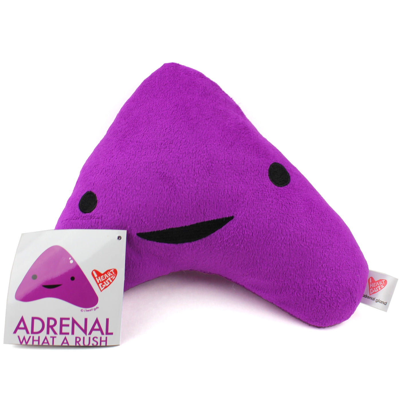 Adrenal Plush Gifts | Adrenal Organ Stuffed Animals, Cute Adrenal Organ Plushies, and Adrenal Enamel Pins | I Heart Guts