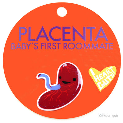 Placenta Pins | Cute Placenta Pins for Midwife, Doula, Pregnancy, OB/GYN
