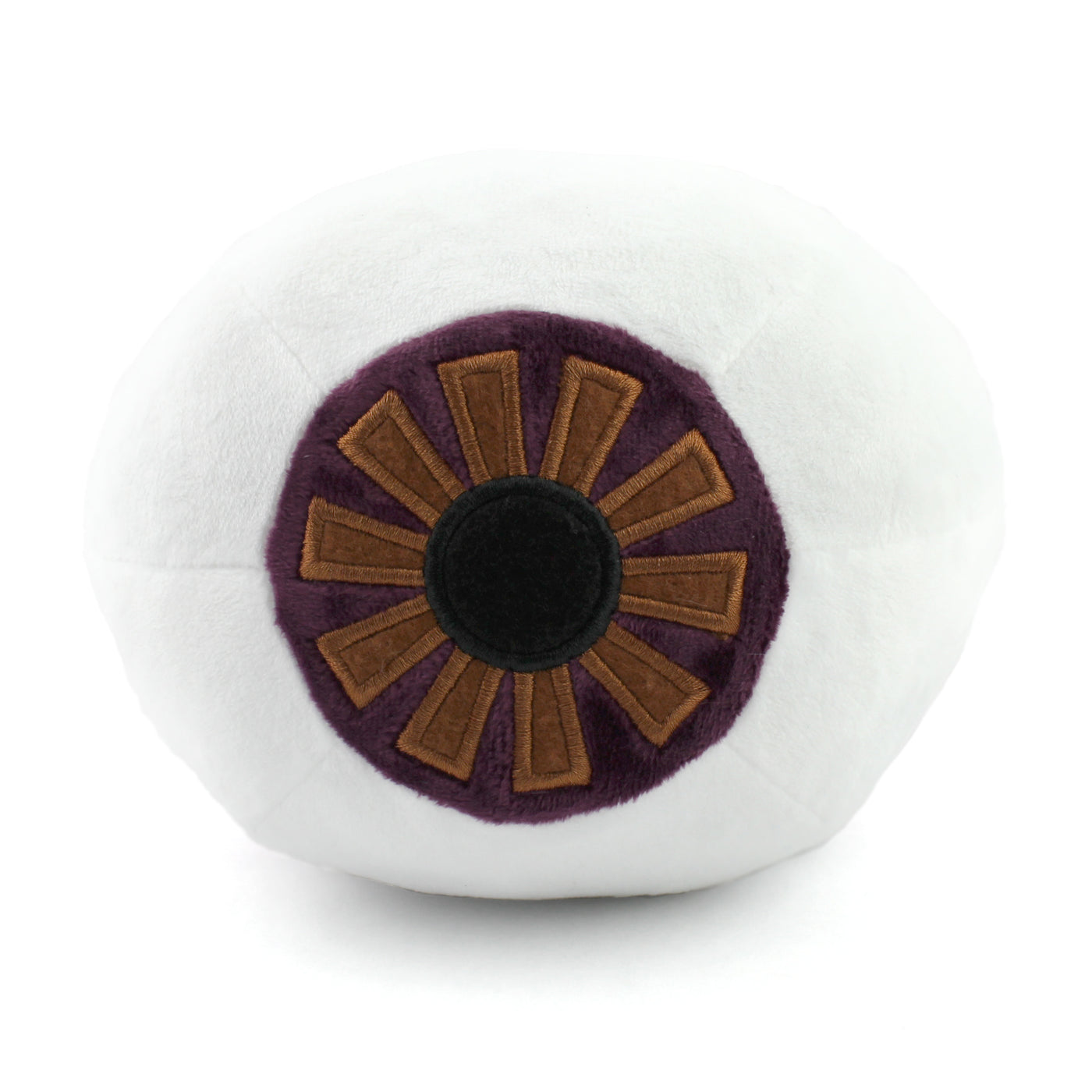 Brown Iris Eyeball Plush - Party Pupil in the House! - Plush Organ Stuffed Toy Pillow - I Heart Guts