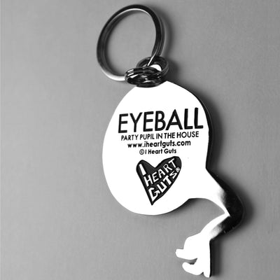 Eyeball Keychain - Party Pupil in the House - I Heart Guts