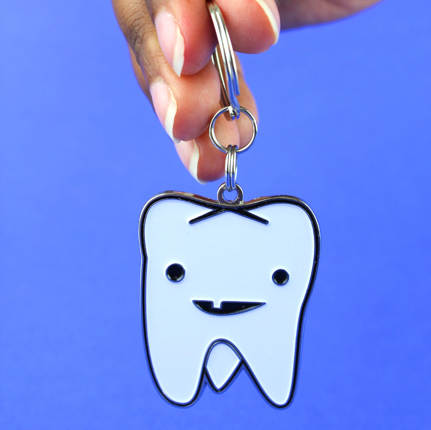 Tooth Keychain - Cute Tooth Keychain - Funny Dentist Keychains & Gifts