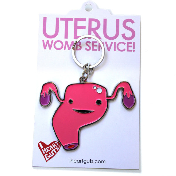 Gold Glitter Uterus 