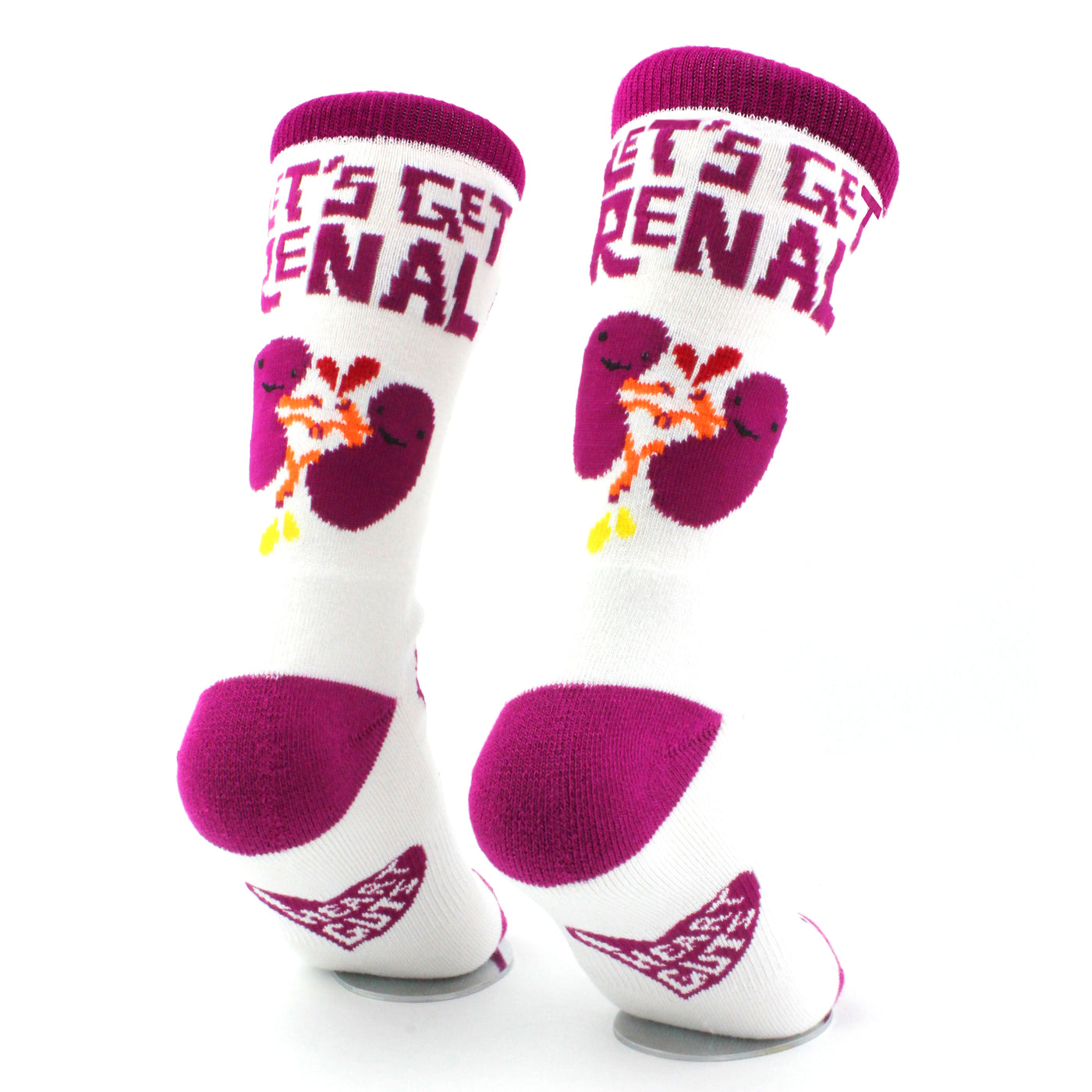 Kidney Socks - Cute Kidneys Sock - Kidney Donor Socks - Nephrology Socks