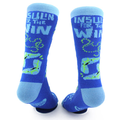 Pancreas Socks - Cute Diabetic Socks - Funny Insulin Socks T1D Diabetes