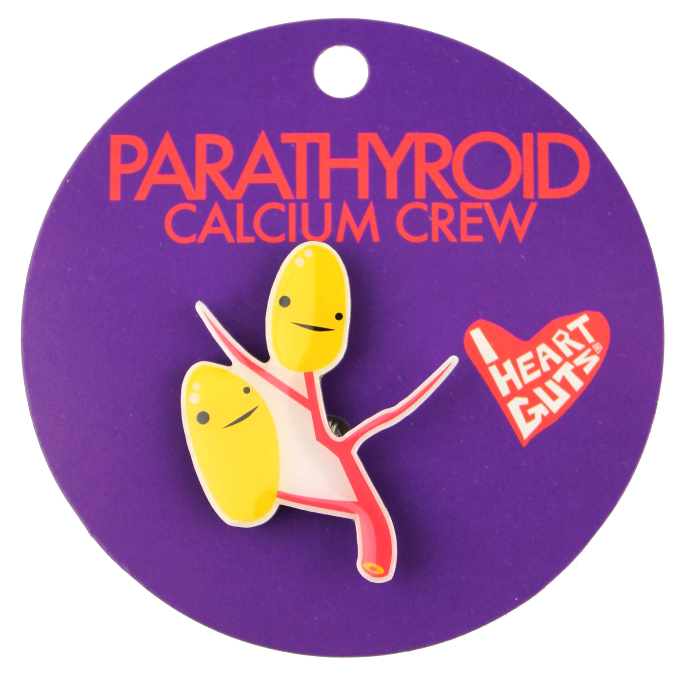 Parathyroid Pin | Parathyroid Surgery, Cancer, Disease Funny Cute Pin | I Heart Guts