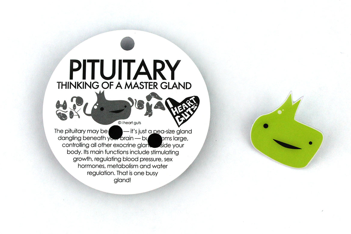 Pituitary Pin - Cute Pituitary Pins - Pituitary Tumor Brain Surgery, Awareness