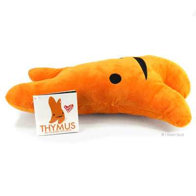Thymus Gland Plush - All Glands On Deck - Plush Organ Stuffed Toy Pillow - I Heart Guts