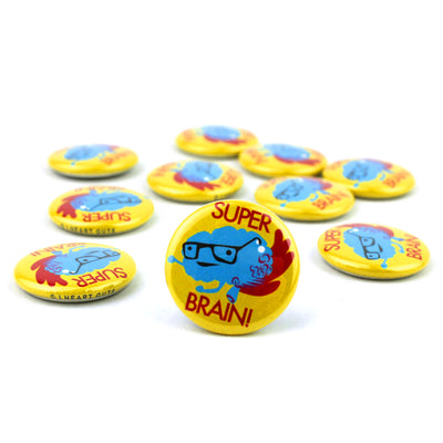 Super Brain Buttons - Set of 10