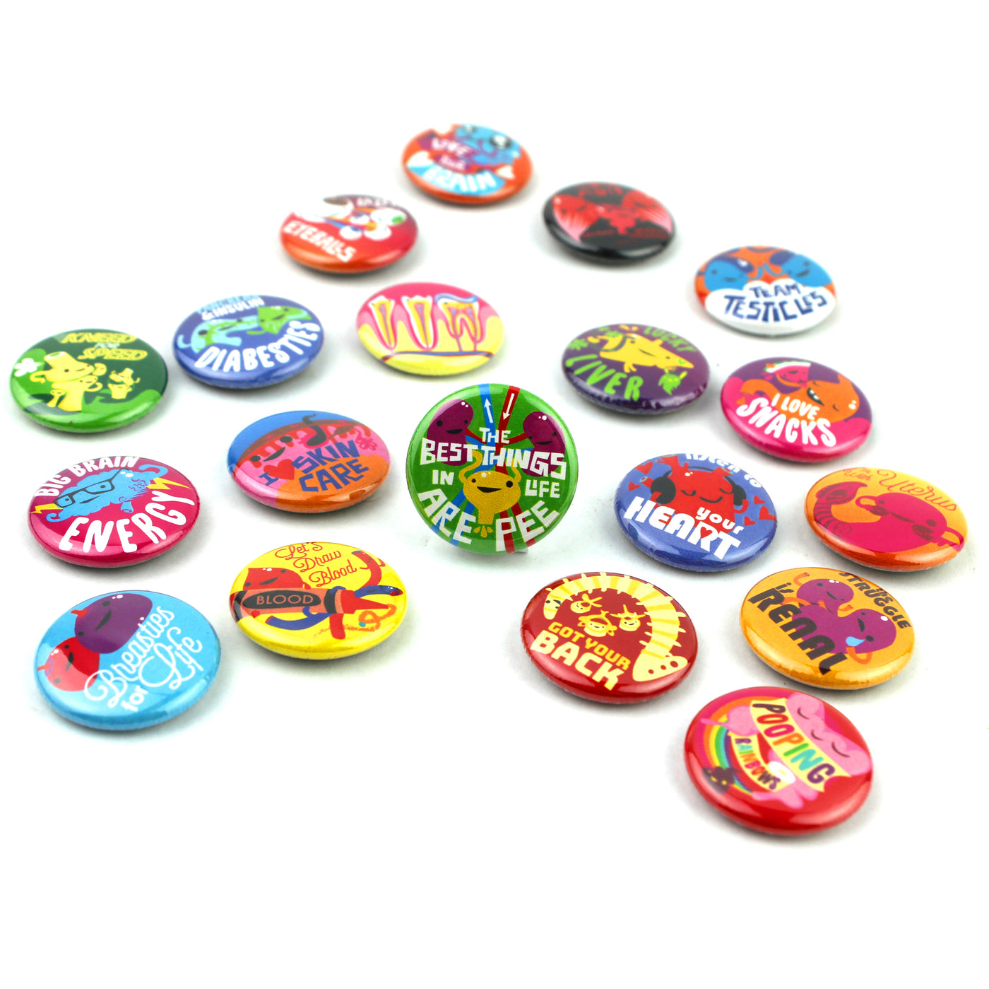 Funny Pins and Buttons for Sale