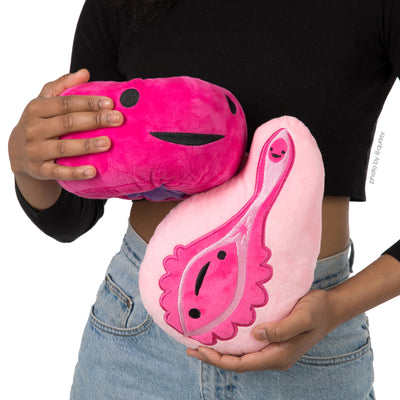 Cervix Plush - Cervical Cancer Pillow - Funny Cervix Stuffed Toy - Cervical Plushie