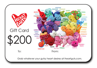 I Heart Guts Gift Card - I Heart Guts