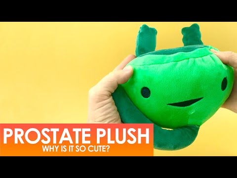 Prostate Plush - A Seminal Work! - Plush Organ Stuffed Toy Pillow
