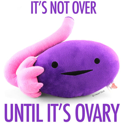 Ovary Plush - Ova Achiever - Plush Organ Stuffed Toy Pillow - I Heart Guts