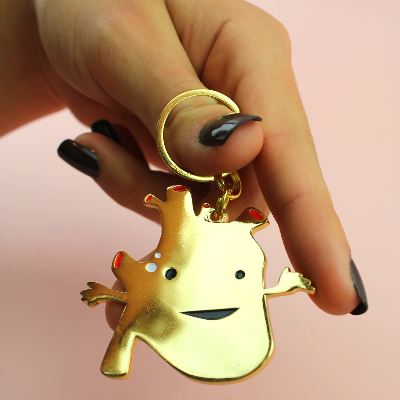 Gold Tooth Keychain By I Heart Guts - Funny Novelty Dental Themed Keychain