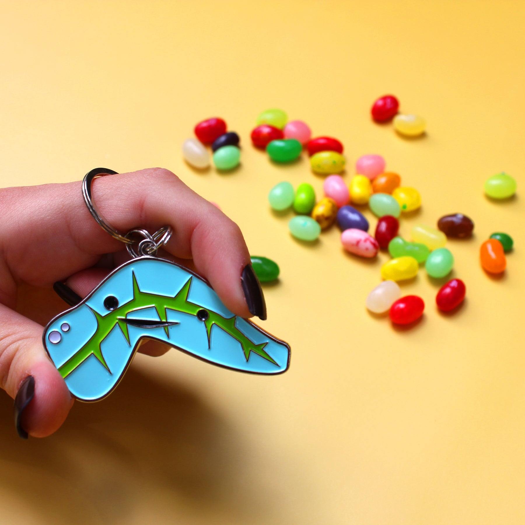 Pancreas Keychain - Diabetes Gift Keychain - Pancreas Design Enamel ...