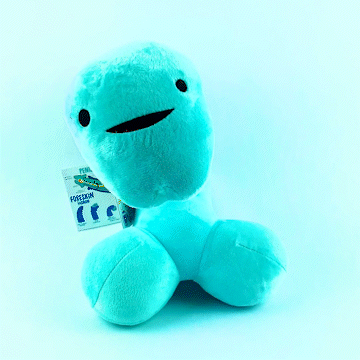 Peen Neck Pillow With Uncut Pocket Plush Organ Stuffed Toy